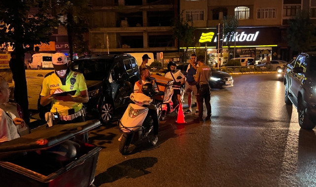 Emniyetten motosiklet sürücülerine denetim