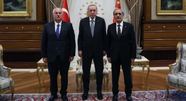 Erdoğan, Yargıtay Başkanı ile Başsavcısı'nı kabul etti