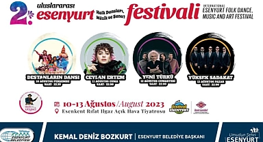 Esenyurt Halk Dansları Müzik ve Sanat Festivali başlıyor