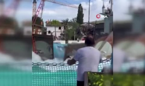 Europark'ta gösteri sırasında kaza: 7 yaralı