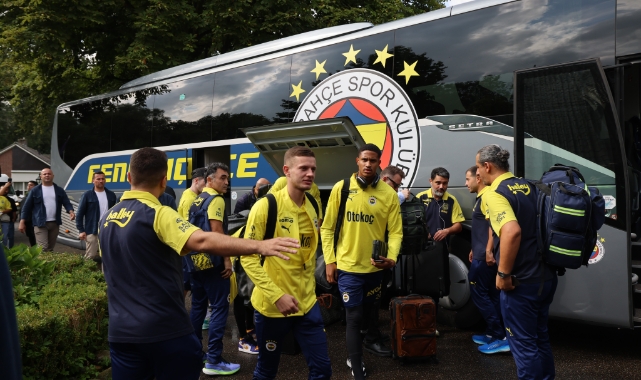 Fenerbahçe kafilesi Hollanda'da