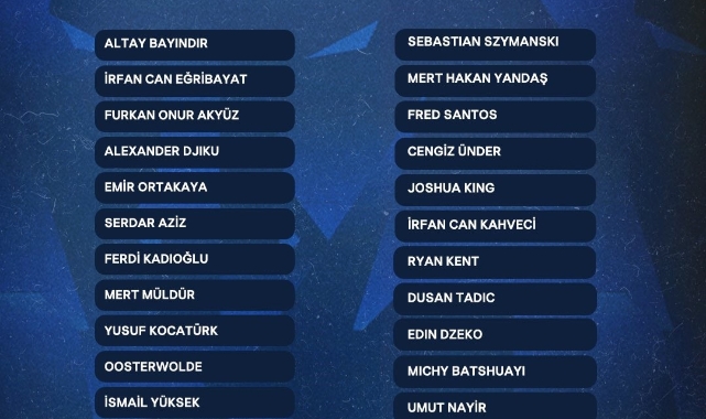 Fenerbahçe, Samsun’a 9 eksikle gitti