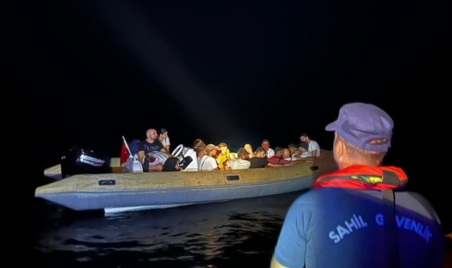 Fethiye'de 19 düzensiz göçmen yakalandı