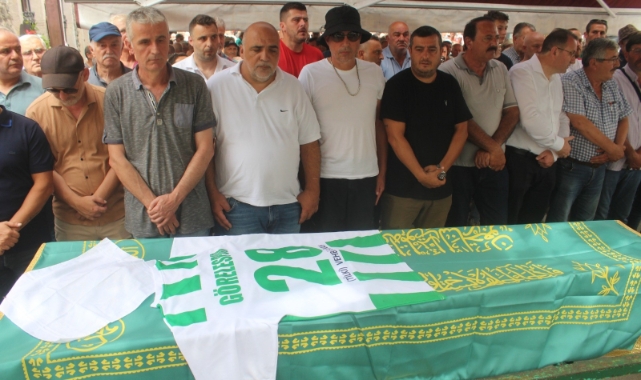 Göreleli futbolcu Vehbi Günay son yolculuğuna uğurlandı