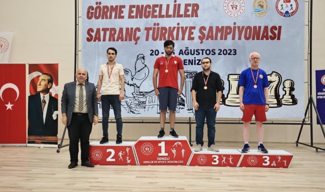 Görme Engelliler Satranç Şampiyonası tamamlandı