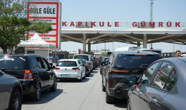 Gurbetçilerin dönüş yolculuğu başladı