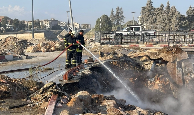 Hatay’da doğalgaz patlaması