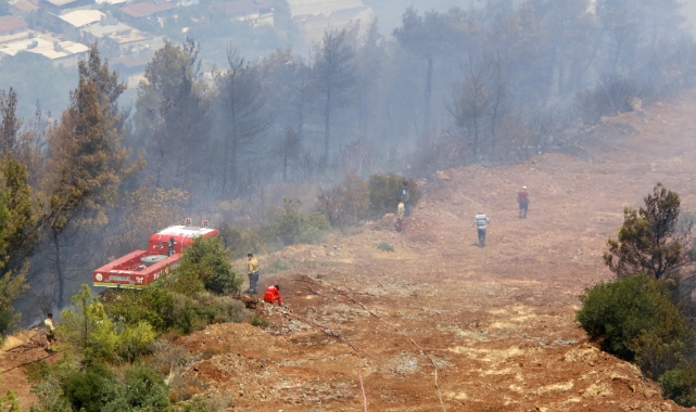 Hatay’da orman yangını şüphesiyle 4 kişi gözaltına alındı
