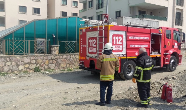 Hatay’da trafo yangını