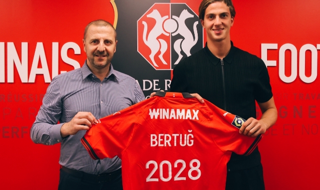 Hatayspor'da Bertuğ Yıldırım, Rennes'e transfer oldu