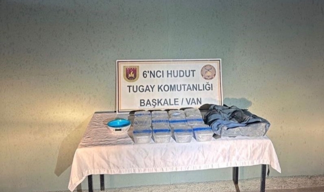 Hudut hattında uyuşturucu ele geçirildi
