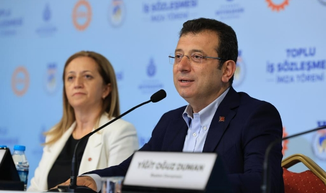 İmamoğlu: "Haftalık çalışma saati 45'ten 40'a düşürülecek"