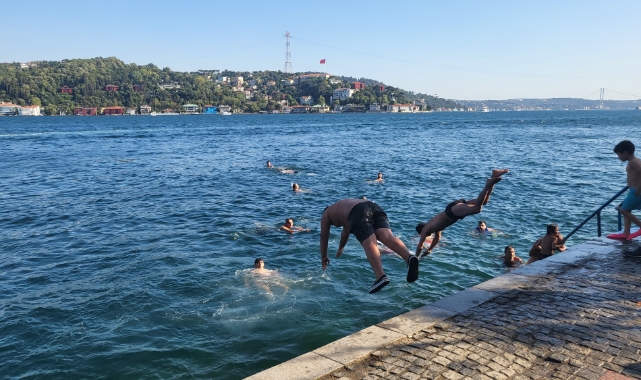 İstanbullular sahile akın etti