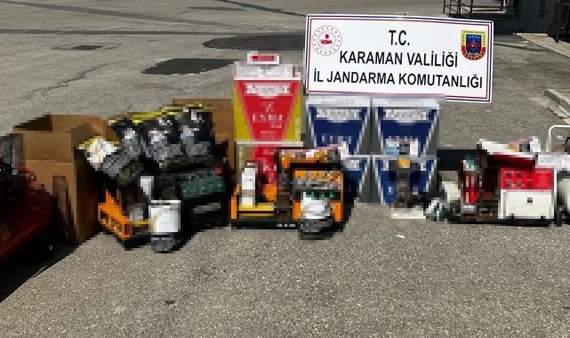Jandarmadan kaçakçılık operasyonu