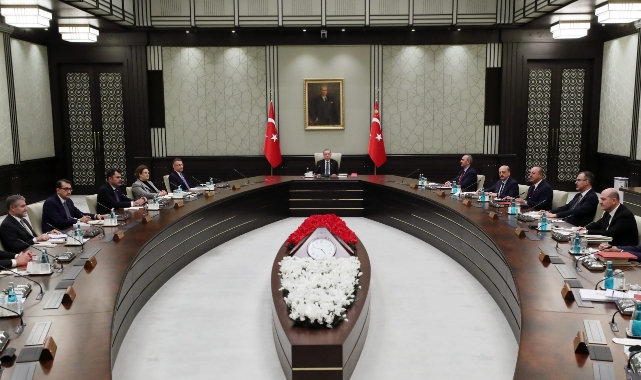 Kabine toplantısı başladı!
