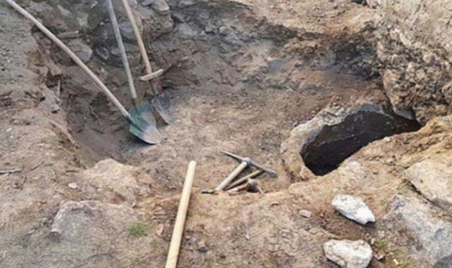Kaçak kazı yapan 9 kişi suçüstü yakalandı