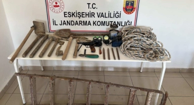 Kaçak kazı yapanlara yasal işlem başlatıldı