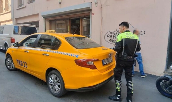 Kaçan taksi şoförü kovalamaca sonucu yakalandı