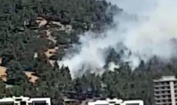 Kahramanmaraş'ta yangın