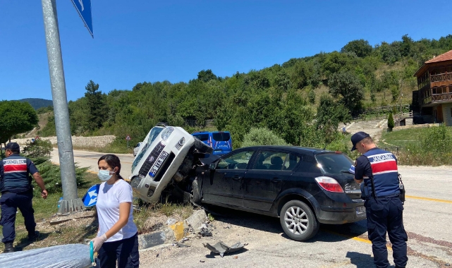 Karabük'te feci kaza: 1 ölü, 8 yaralı