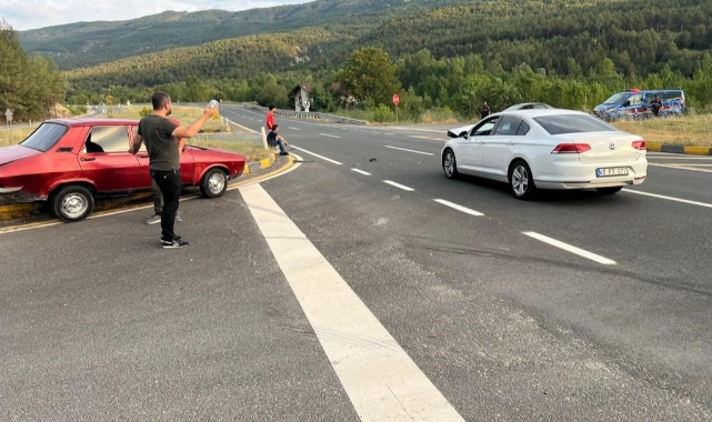 Karabük'te trafik kazası: 1 yaralı