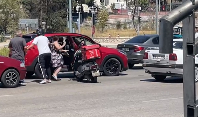 Karabük'te yol verme kavgası