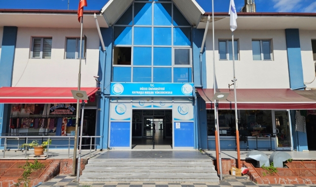 Kaynaşlı MYO’da çift ana dal imkanı
