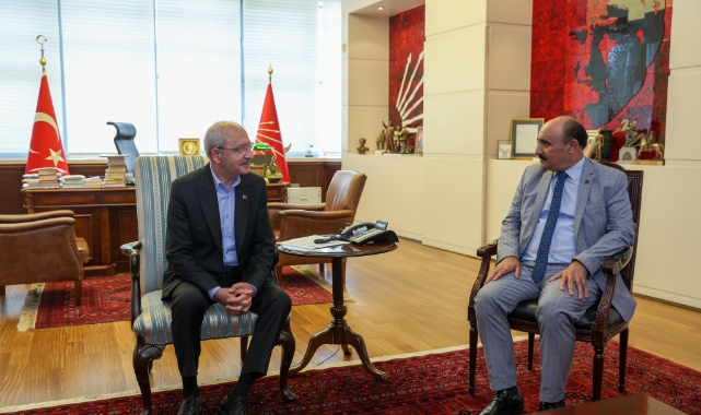 Kılıçdaroğlu, esnaf odalarının temsilcileri ile bir araya geldi