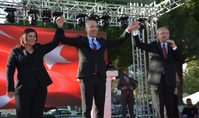 Kılıçdaroğlu, toplu temel atma törenine katıldı