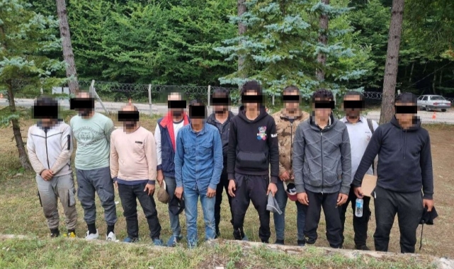 Kırklareli’nde 362 kaçak göçmen yakalandı