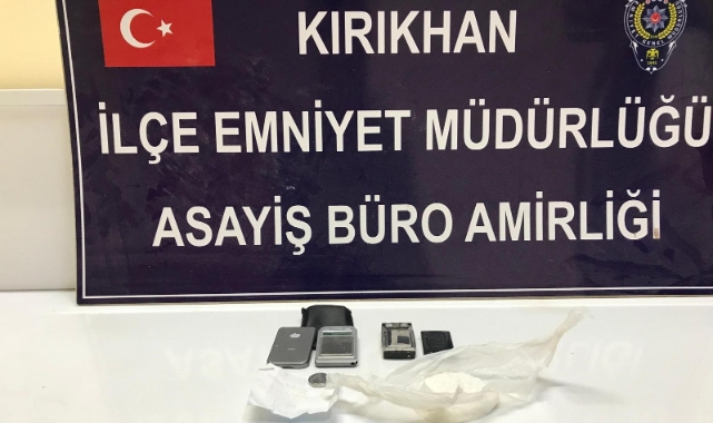 Konteyner kentte uyuşturucu operasyonu: 2 gözaltı