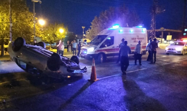 Köpeğe çarpmamak için az daha canından oluyordu