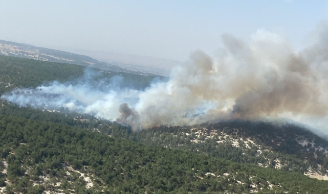 Kütahya'da yangın paniği!