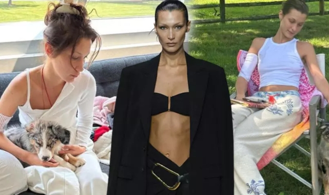 Lyme hastalığı ile mücadele eden Bella Hadid'den güçlü ol paylaşımı