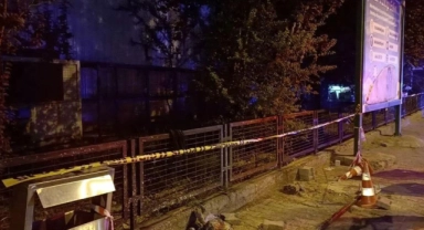Marketin kliması patladı: 1 işçi ağır yaralı