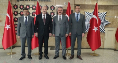 MHP'den Emniyet Müdürü Zaimoğlu'na ziyaret
