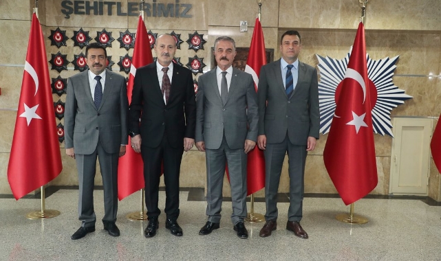 MHP'den Emniyet Müdürü Zaimoğlu'na ziyaret