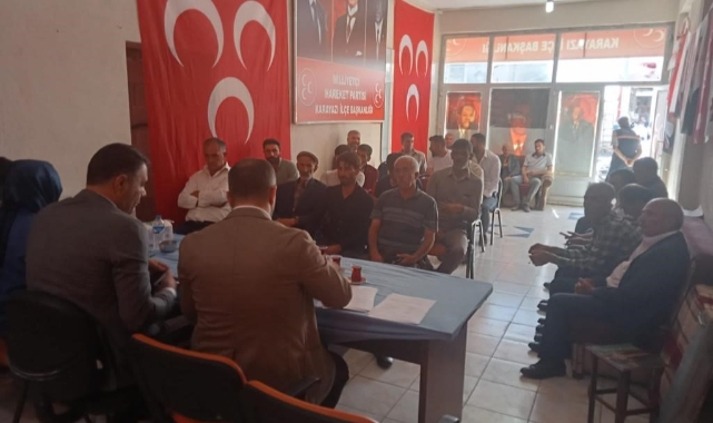 MHP Karayazı ilçe kongresi yapıldı