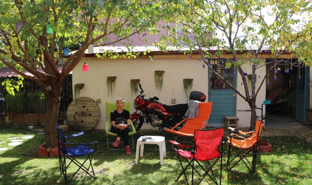 Motosiklet tutkusuyla kanseri yenip dünya turuna çıkmayı planlıyor