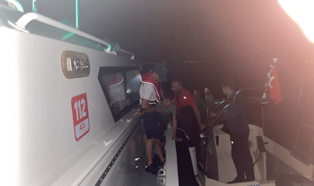 Muğla'da 51 kaçak göçmen kurtarıldı