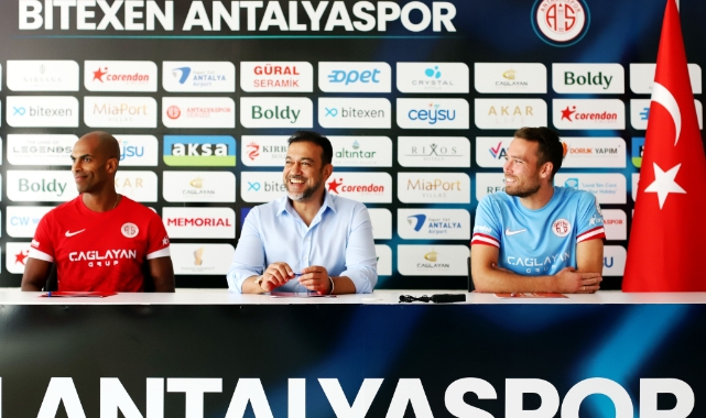 Naldo Pereira ve Sander Van de Streek, Antalyaspor’da