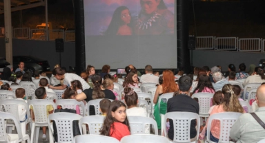 Nilüfer’de çocuklara açık hava sineması