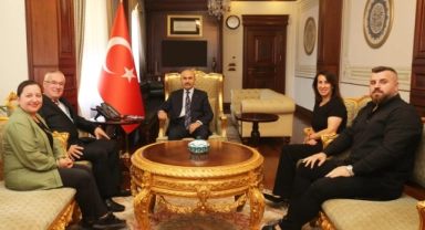 Nöbetçi Gazete'den Vali Demirtaş'a ziyaret