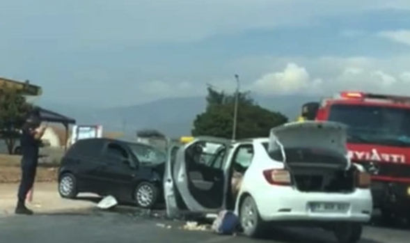 Nurdağı'nda feci kaza: 5 yaralı