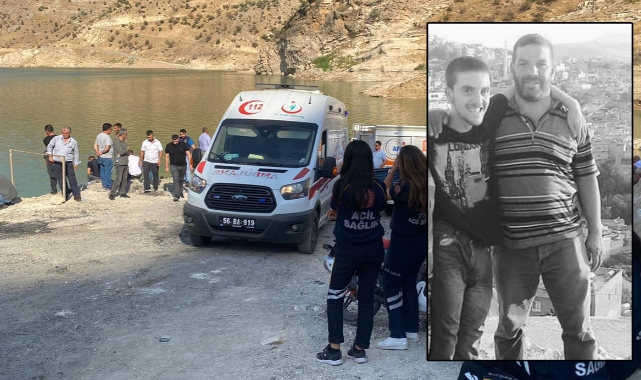 Oğlunu kurtarmak isterken kendisi kayboldu