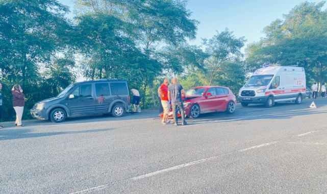 Ordu’da trafik kazası: 1'i polis 3 yaralı