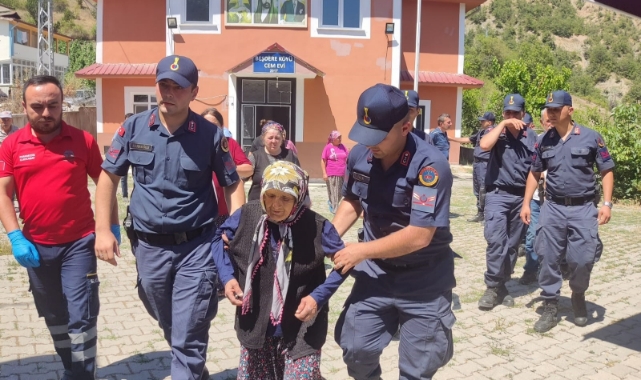 Ormanda kaybolan yaşlı kadından iyi haber
