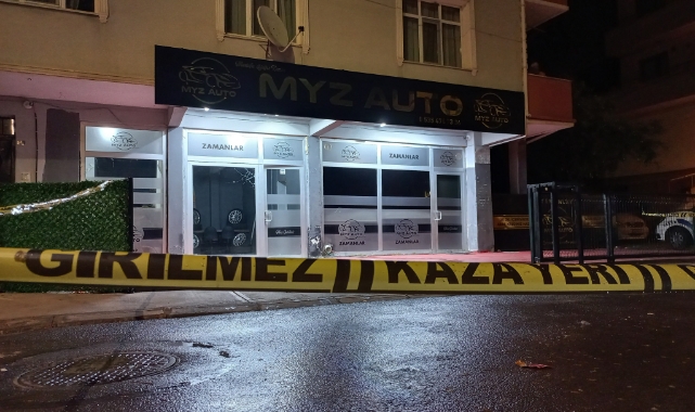 Oto galeriye silahlı saldırı düzenlendi