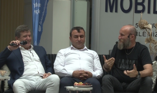 Oyuncu Çetin Altay ve Teknik Direktör Güvenç Kurtar Pendik’te söyleşiye katıldı