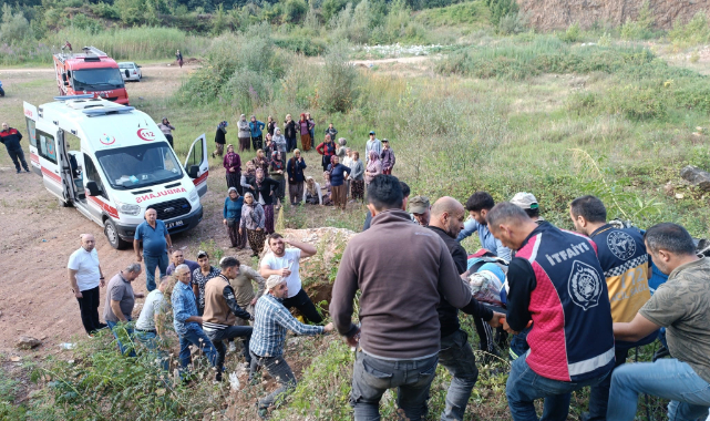 Pat pat kazasında vatandaşlar seferber oldu